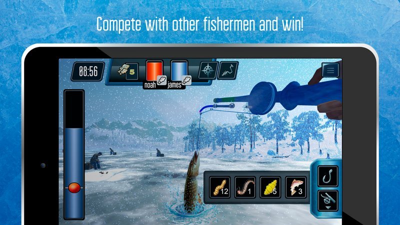 Best ice fishing live game in Canada
